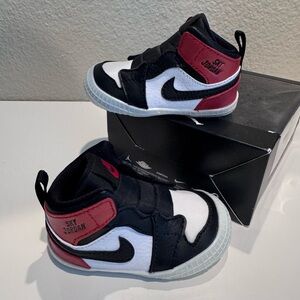 Nike Jordan 1 Shattered Backboard Baby Crib Bootie - Size 4C